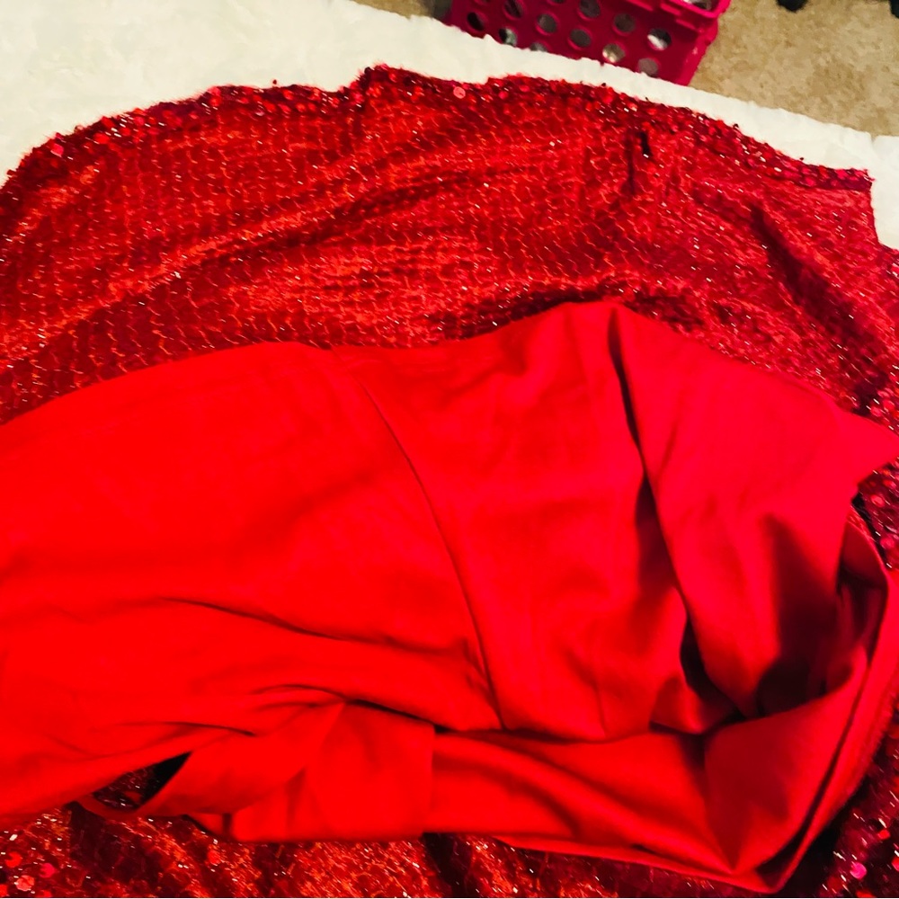 NWOT Red Cocktail dress NWOT - Picture 10 of 11